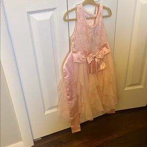 Bonnie Jean Light Pink Floral Dress